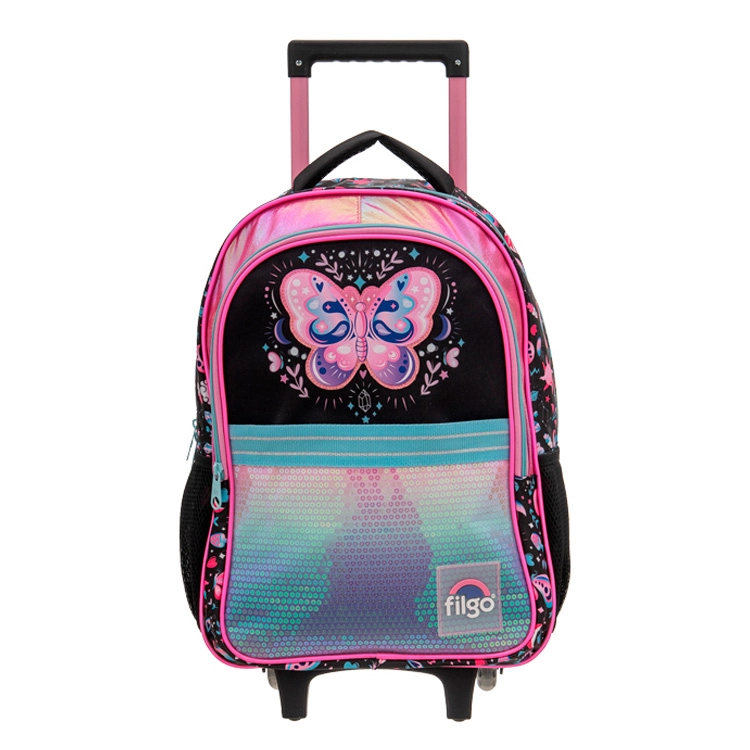 Mochila Escolar Filgo 2026 Cosmos 2 18" Con Carro Art.MO26-TST-309